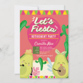 VERJAARDAGSFEEST Uitnodiging Fiesta (Voorkant)