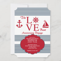 Verjaardagsfeest Uitnodiging Love Boat