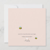 VERJAARDAGSFEEST UITNODIGINGEN :: tuinbloemen 3 (Achterkant)