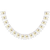 Verjaardagsfeest van de bouwtruckgraafmachine vlaggetjes (Alle)