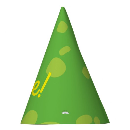 Verjaardagsfeest van de dinosaurus feesthoedjes (Rechts)