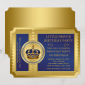 Verjaardagsfeest van de Koninklijke Prins Kaart (Voorkant / Achterkant)