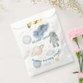 Verjaardagsfeest van de kosmische ruimte | Rakette Bedankzakje (Gezegeld)