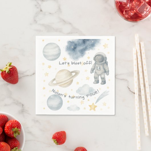 Verjaardagsfeest van de kosmische ruimte | Rakette Servet (Insitu)