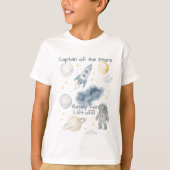 Verjaardagsfeest van de kosmische ruimte | Rocket  T-shirt (Voorkant)