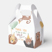 verjaardagsfeest van de partij bedankdoosjes (Voorkant Zijde)