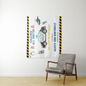 Verjaardagsfeest van de politie in kind Welkomstwa Wandkleed (In situ)