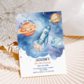 Verjaardagsfeest van de Ruimteplaneten buiten deze Kaart