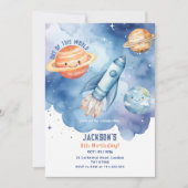 Verjaardagsfeest van de Ruimteplaneten buiten deze Kaart (Voorkant)