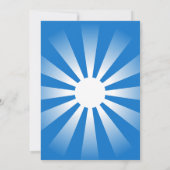 Verjaardagsfeest van de superheld Tiger Kaart (Achterkant)