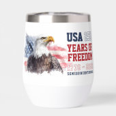 Verjaardagsfeest van de VS 250 jaar Amerika 4 juli (Achterkant)