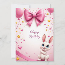 Verjaardagsfeest van een knuffelkonijn 🐰