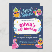 Verjaardagsfeest van het Kind Kaart (Voorkant / Achterkant)