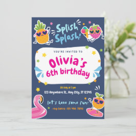 Verjaardagsfeest van het Kind Kaart