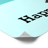 verjaardagsfeest van het kind van Magicië Poster (Hoek)