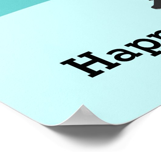 verjaardagsfeest van het kind van Magicië Poster (Hoek)