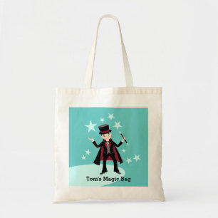 verjaardagsfeest van het kind van Magicië Tote Bag