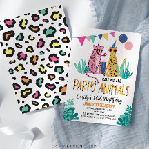 Verjaardagsfeest van Mod Party Animals Kind