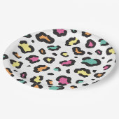 Verjaardagsfeest van Mod Party Animals Kind Papieren Bordje (Gekanteld)