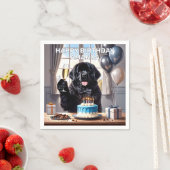 Verjaardagsfeest van Newfoundland Servet (Insitu)