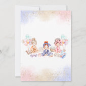 Verjaardagsfeest van Spa-Jama Kaart (Achterkant)