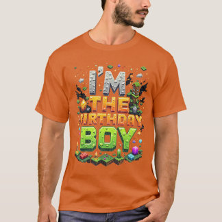 Verjaardagsfeest Video Gamer Piel Nummer Imhe Verj T-shirt