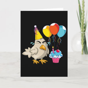 Verjaardagsfeest Viering Cupcake Grappige Boerderi Kaart