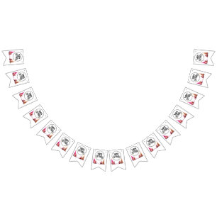 Verjaardagsfeest Vlaggenlijn Banner