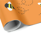 Verjaardagsfeest voor bijen cadeaupapier (Rol Hoek)