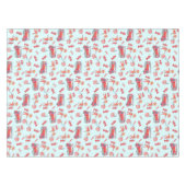 Verjaardagsfeest voor brandweermannen tafelkleed (Voorkant (Horizontaal))