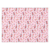 Verjaardagsfeest voor brandweermannen tafelkleed (Voorkant (Horizontaal))