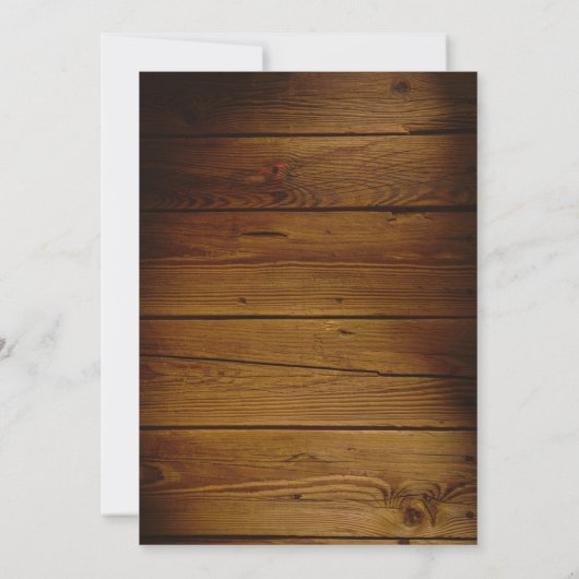 Verjaardagsfeest voor Deer Hunter Kaart (Achterkant)