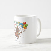 Verjaardagsfeest voor ezels koffiemok (Voorkant rechts)