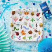 Verjaardagsfeest voor insecten papieren bordje (Feest)