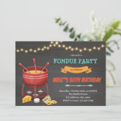 verjaardagsfeest voor kaas kaart (Staand voorkant)