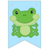 Verjaardagsfeest voor kikkers vlaggetjes (Eerste vlag)