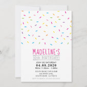 VERJAARDAGSFEEST VOOR KINDEREN NODIGEN UIT tot kle Kaart (Voorkant)