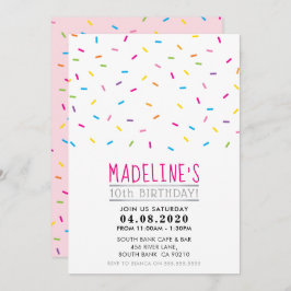 VERJAARDAGSFEEST VOOR KINDEREN NODIGEN UIT tot kle Kaart