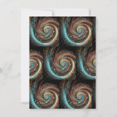 Verjaardagsfeest voor moderne mannen van 40 kaart (Achterkant)