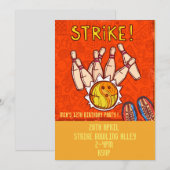 verjaardagsfeest voor tieners kaart (Voorkant / Achterkant)