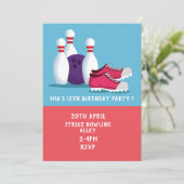 verjaardagsfeest voor tieners kaart (Staand voorkant)