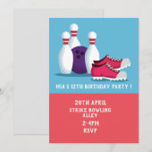 verjaardagsfeest voor tieners kaart (Voorkant / Achterkant)