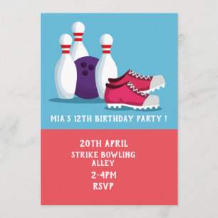 verjaardagsfeest voor tieners kaart