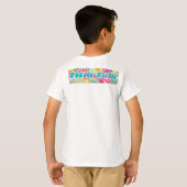 Verjaardagsfeest voor tweeling T-shirt (Boy) (Achterkant volledig)