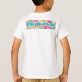 Verjaardagsfeest voor tweeling T-shirt (Boy) (Achterkant)