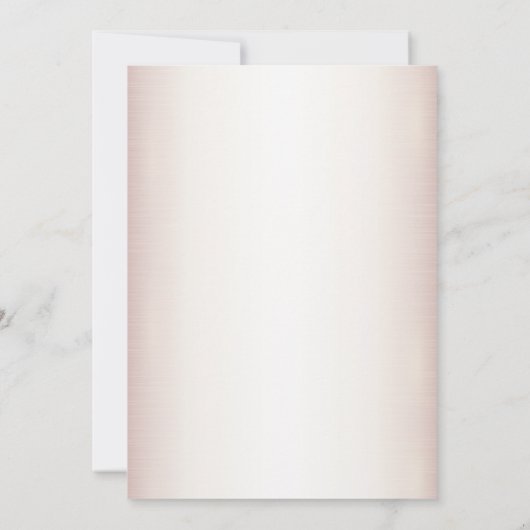 Verjaardagsfeest Waterverf Boho Roze Bloem Elegant Kaart (Achterkant)