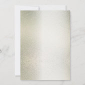 Verjaardagsfeest Waterverf Gouden Eucalyptus Glanz Kaart (Achterkant)