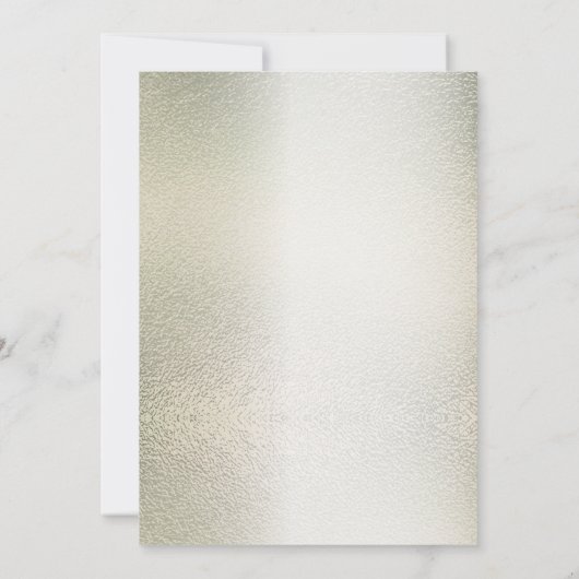 Verjaardagsfeest Waterverf Gouden Eucalyptus Glanz Kaart (Achterkant)