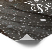 Verjaardagsfeest welkomstbord met foto poster (Hoek)