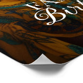 Verjaardagsfeest welkomstbord met foto poster (Hoek)